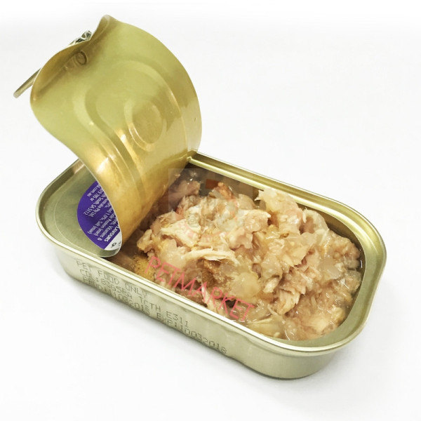 Naturcate Tuna With Shredded Chicken Breast And Prawns 吞拿魚、雞肉加蝦 155g X 24 罐